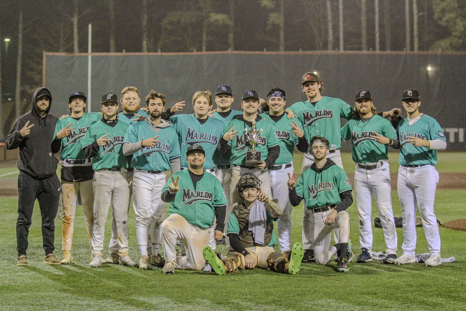 Atlanta Marlins team photo